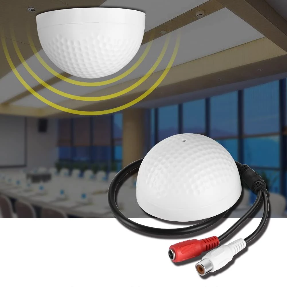 Microfono de camara de seguridad tipos Bola