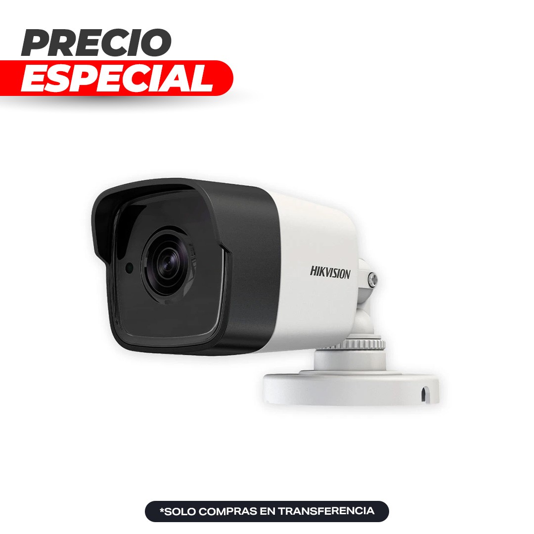 Camara TVI 5MP IR20M EXIR DS-2CE16H0T-ITPF 2.8mm (C) Hikvision
