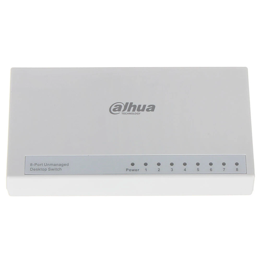 Dahua DH-PFS3008-8ET-L Switch Desktop 8 Puertos 100mbps 5v