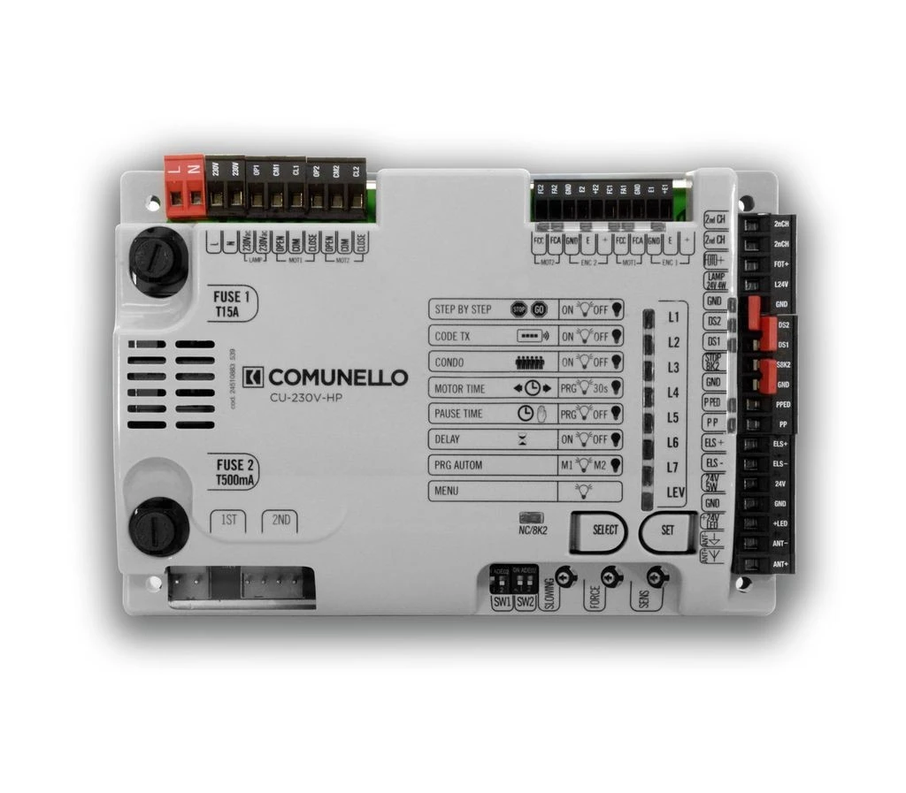 Unidad de control para actuadores electromecánicos versión 230V HP CU-230V-HP
