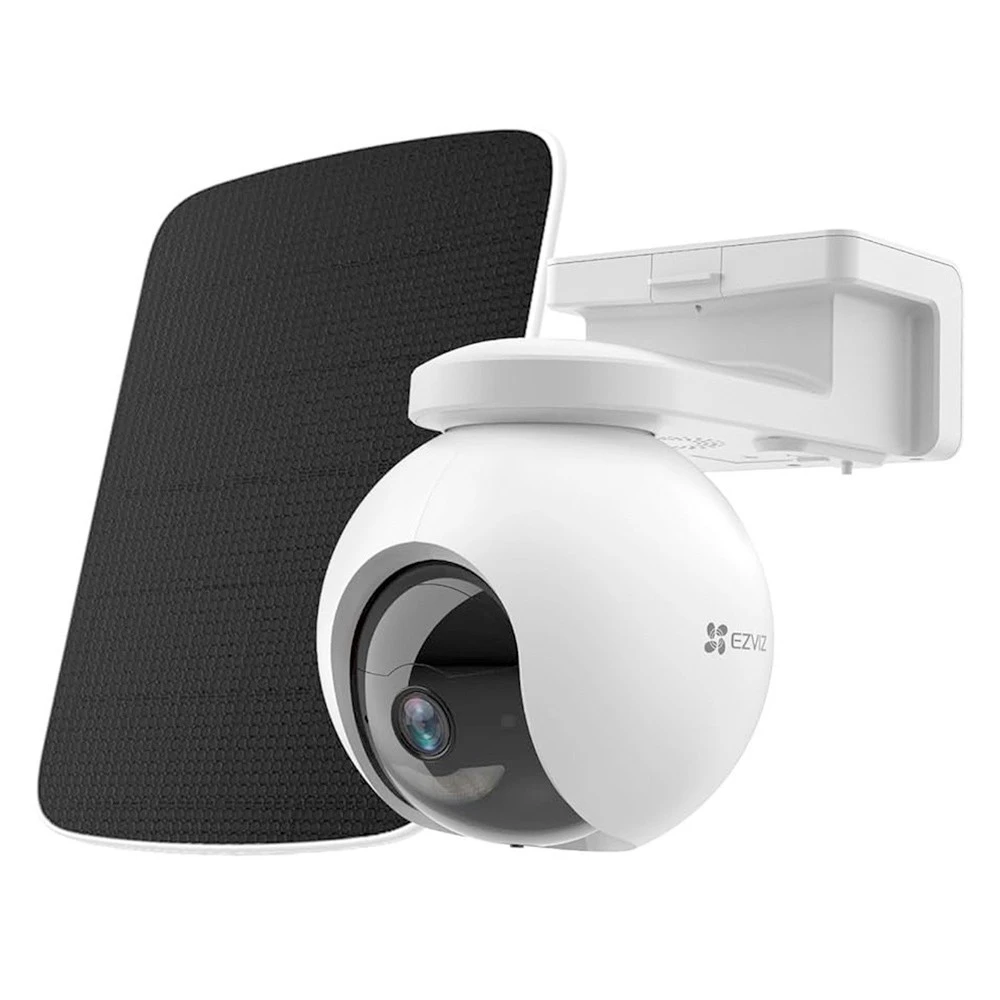 Cámara EB8 4G 2K con Bateria + Panel Solar CS-EB8/SP-R100 3MP Tipo C Ezviz