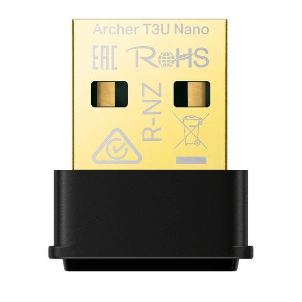Adaptador USB AC1300 Nano Wireless MU-MIMO Archer T3U Nano