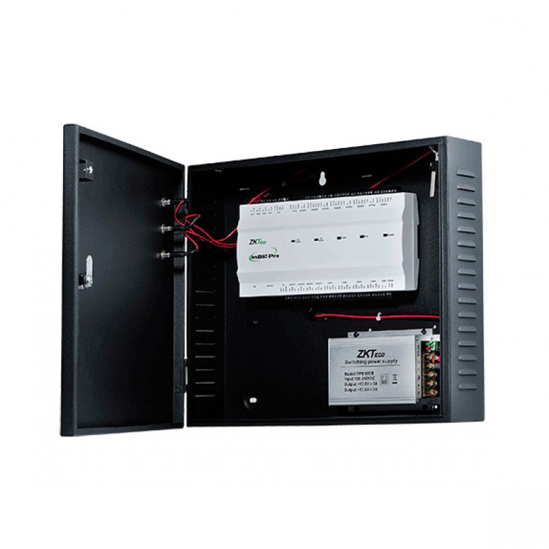 CONTROLADOR 4 PUERTAS PROX BIO GABINETE FUENTE INBIO460 PRO C