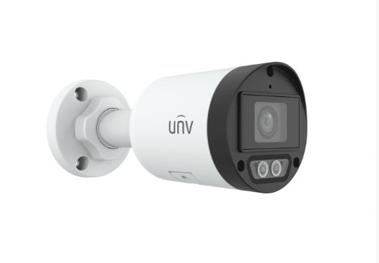 Camara IP UNV IPC2122LB-AF28K-DL Bala POE MIC 2MP 2.8mm Dual light 30mt Bullet