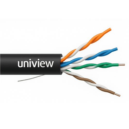 Cable UTO EXTERIOR CAT5E CAB-LC2110B-100-IN UTP 100m 99.99% OFC NEGRO