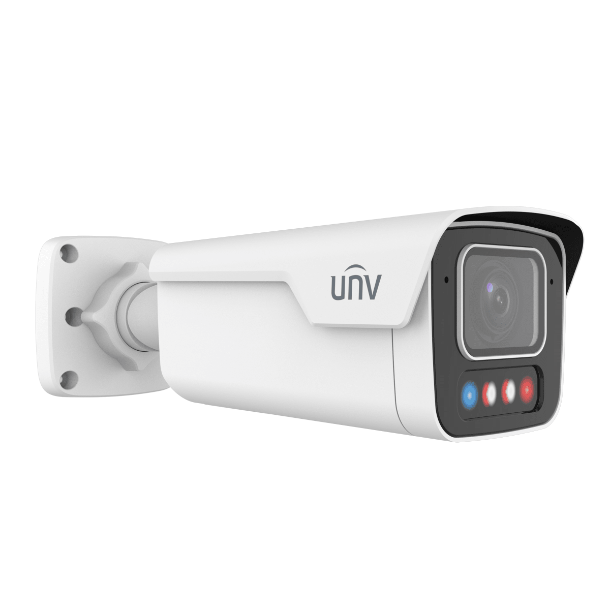 Cámara IP Bala UNV 4MP OwlView Plus Tri-Guard VF Dual-light IPC2B14SE-ADZKMC-WP-I1